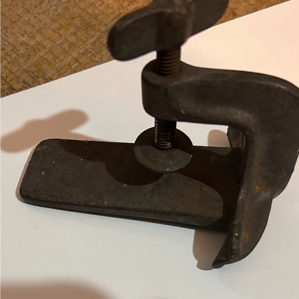 1904 bread maker hold down clamp.